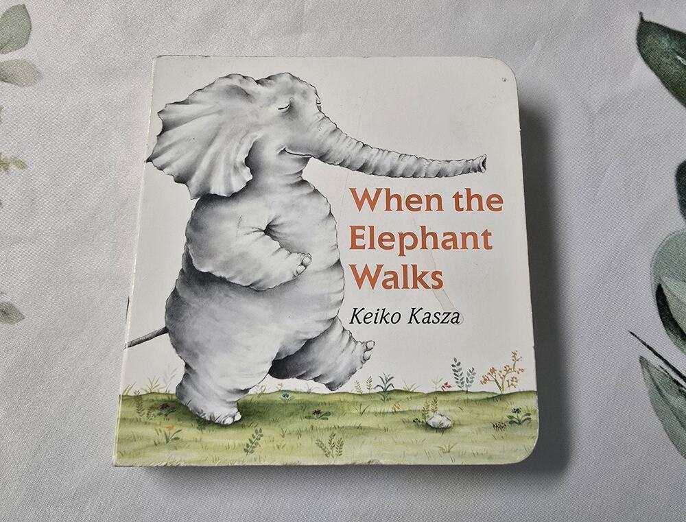 When the Elephant Walks - Board book By Kasza, Keiko
